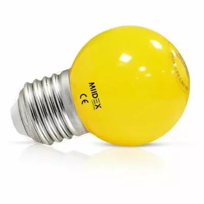 led 1w bulb e27 jaune boite (7627)