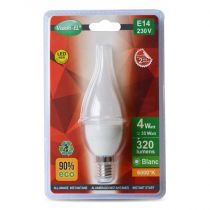 led 4 watt coup de vent e14 6000k ceramic blister (74621b)