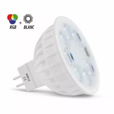 led 4w gu 5.3 rgb+blc 25� boite (78391)