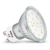led 4w gu10 4000k 110° dichro verre boite (78901)