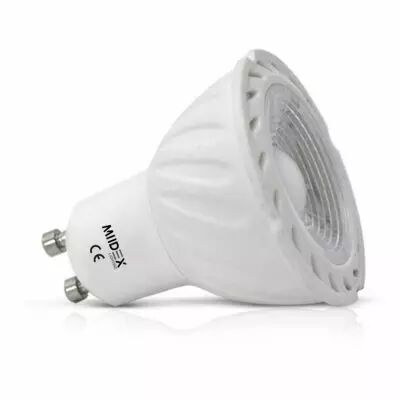 led 5w gu10 vert 75� blister (7857)