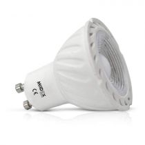 led 5w gu10 vert 75° blister (7857)