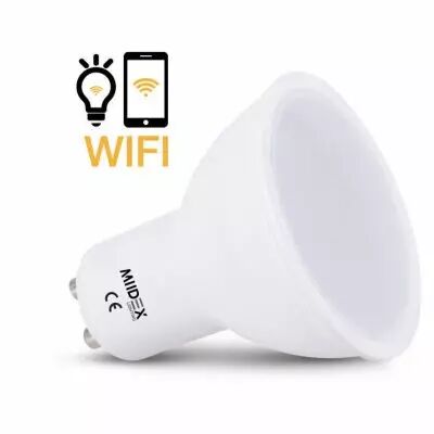 led 5w gu10 wifi 100� 4000k dim boite (7883)
