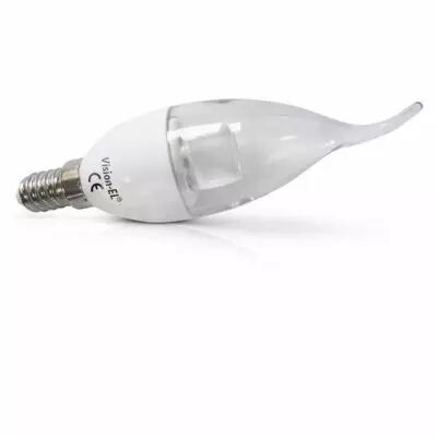 led 6 watt coup de vent clair e14 2800k dimmable boite (7491cd)