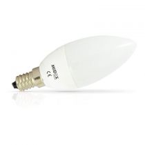led 6 watt flamme e14 3000k ceramic depoli blister x 2 (74893)