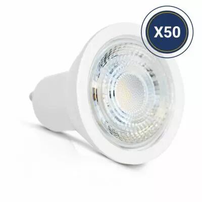 led 6w gu10 3000k 75� boite pack de 50 (150009)