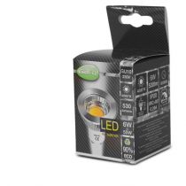 led 6w gu10 4000k 75° alu boite (78618)