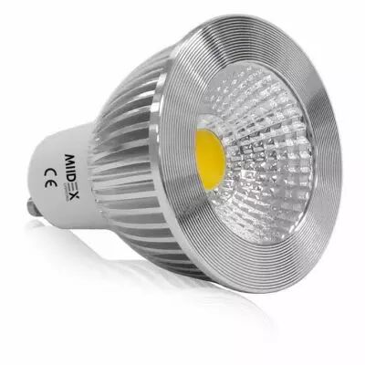 led 6w gu10 6000k 75� alu boite (78626)
