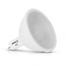 led 6w gu5.3 2700k 120° dim ac/dc boite (7820)