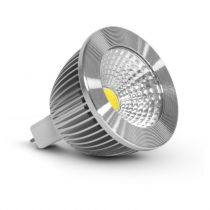 led 6w gu5.3 2700k 75° boite alu dim (78666)