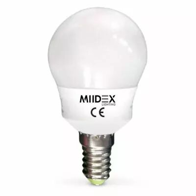 led 6w p45 bulb e14 3000k blister x3 (748321)