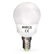 led 6w p45 bulb e14 3000k blister x3 (748321)