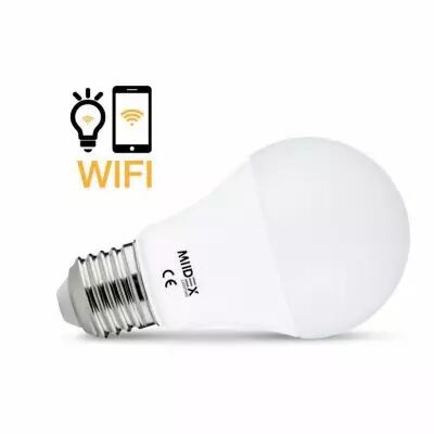 &led 9w bulb e27 wifi cct + dim boite (738893)