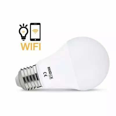 led 9w bulb e27 wifi cct + rgb boite (738894)