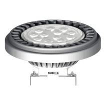 led ar 111  g53  silver 12v  ac/dc  12  w 3000 k boite (779111)