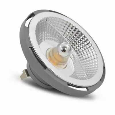 led ar 111 g53 gris 12v ac/dc 12w 3000k boite (77941)