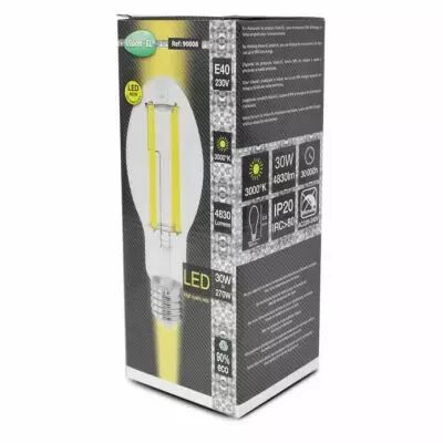 led e40 30 w 3000k 4830 lm filament boite (90008)