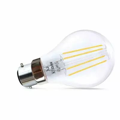 led fil cob bulb b22 8.5w 4000k clr boite (71400)