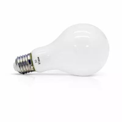 led fil cob bulb e27 10w 2700k depoli blister x2 (71464)
