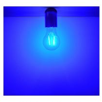 led fil cob bulb e27 2w bleue blister (71383)