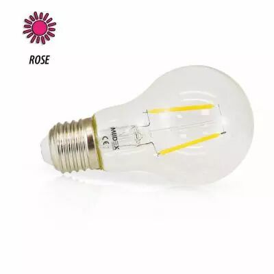 led fil cob bulb e27 2w rose blister (71385)