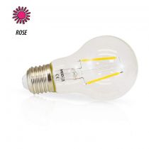 led fil cob bulb e27 2w rose blister (71385)
