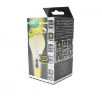 led fil cob bulb e27 6w 2700k golden dim boite (71389)