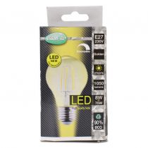 led fil cob bulb e27 8w 2700k golden dimmable boite (71462)