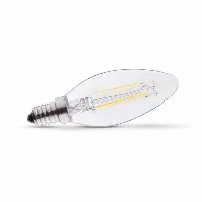 led fil cob flamme e14 4w 4000k clr boite (7129)