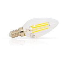 led fil cob flamme e14 4w 4000kclr blister (71290)