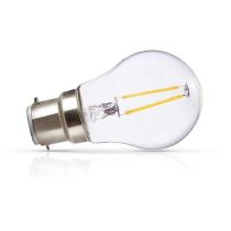 led fil cob g45 b22 2 w 2700 k blister (71360)