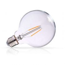 led fil cob globe g125 e27 2w 2700k clr boite (71583)