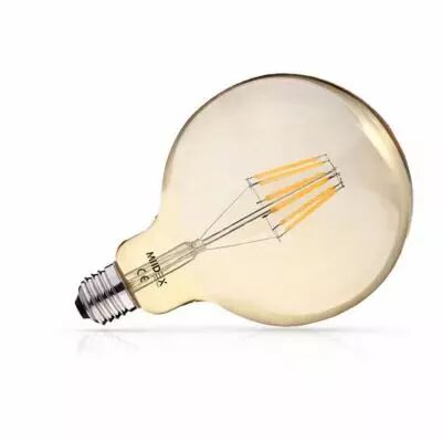 led fil cob globe g125 e27 4w 2700k golden blister (71581)