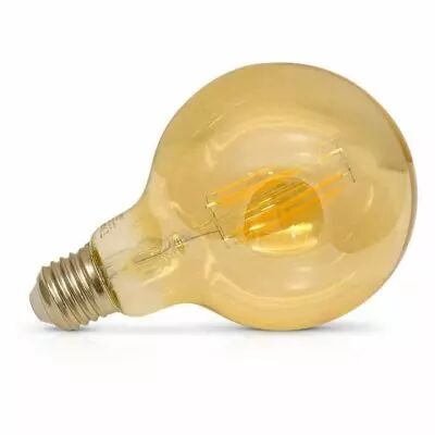 led fil cob globe g95 e27  8 w 4000k golden boite (7153)