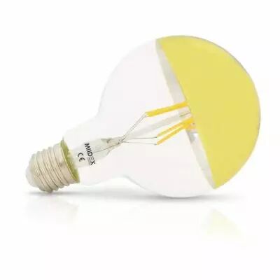 led fil cob globe g95 e27 6w 2700k miroir dore boite (71538)