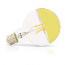 led fil cob globe g95 e27 6w 2700k miroir dore boite (71538)