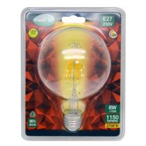 led fil cob globe g95 e27 8w 2700k clr boite (7147)