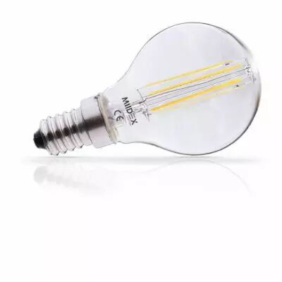 led fil cob p45 e14 3w 2700k blister x2 (71303)