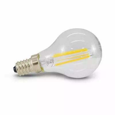 led fil cob p45 e14 4w 2700k dimmable boite (71341)