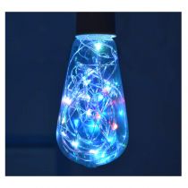 led fil cob st64 e27 1w rgb boite (71588)