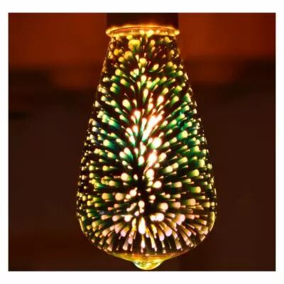 led fil cob st64 e27 3w 3d boite (71589)