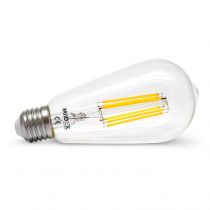 led fil cob st64 e27 8w 2700kdim boite  (71590)