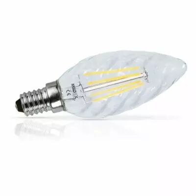 led fil cob torsade e14 4 w 2700 k claire blister (71231)