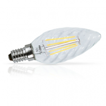 led fil cob torsade e14 4w 2700k claire dimmable boite (71235)