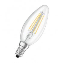 LED filament verre OSRAM PARATHOM flamme CLB40 Claire E14 4W (590458)