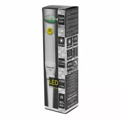 led pl g24 12w 4000k boite (79111)