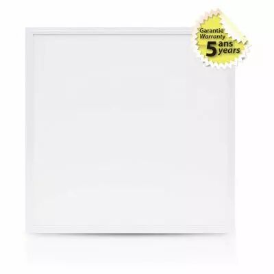 led plafond  595 x 595  36 w blanc  4000 k 3600 lm 5 ans (77705)