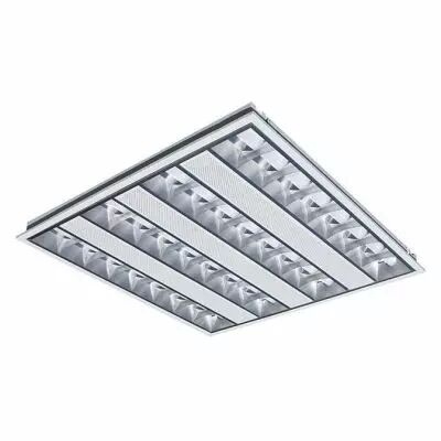 led plafond 595 x 595 38 watt blanc 4000k ugr<19 basse luminance (x2) (77715)