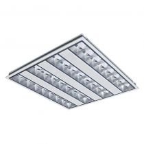 led plafond 595 x 595 38 watt blanc 4000k ugr<19 basse luminance (x2) (77715)