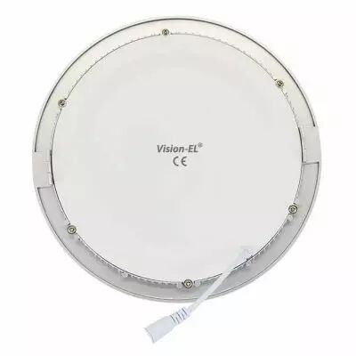 led plafond diam 180 12 watt alu 3000k (7755a)